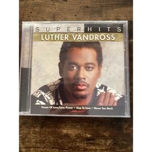 Luther Vandross Super Hits CD Sony BMG 88697053112 Never Too Much Power Of Love